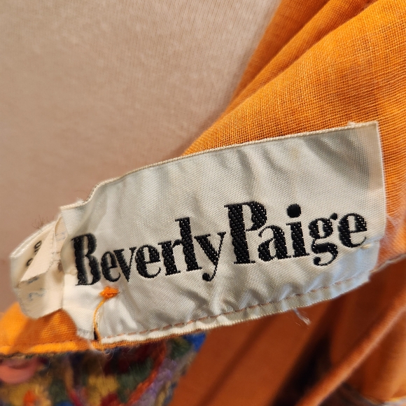Vintage Beverly Paige maxi dress - Picture 7 of 8